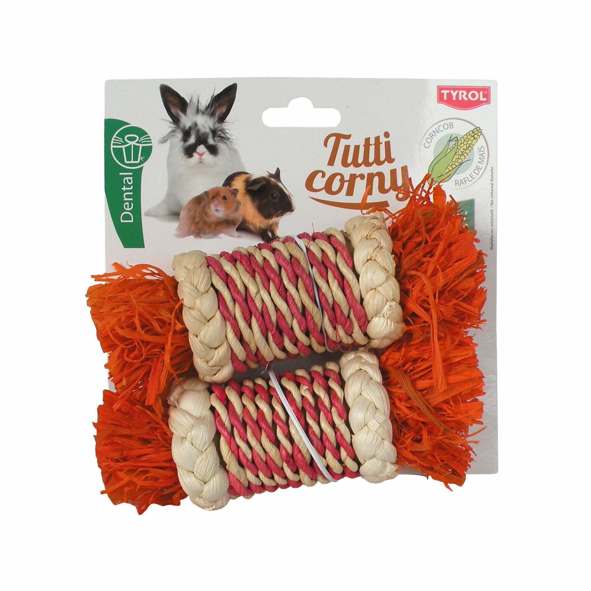 Gnagarrullar Tutti Corny, 2-pack Leksaker Pawpalace