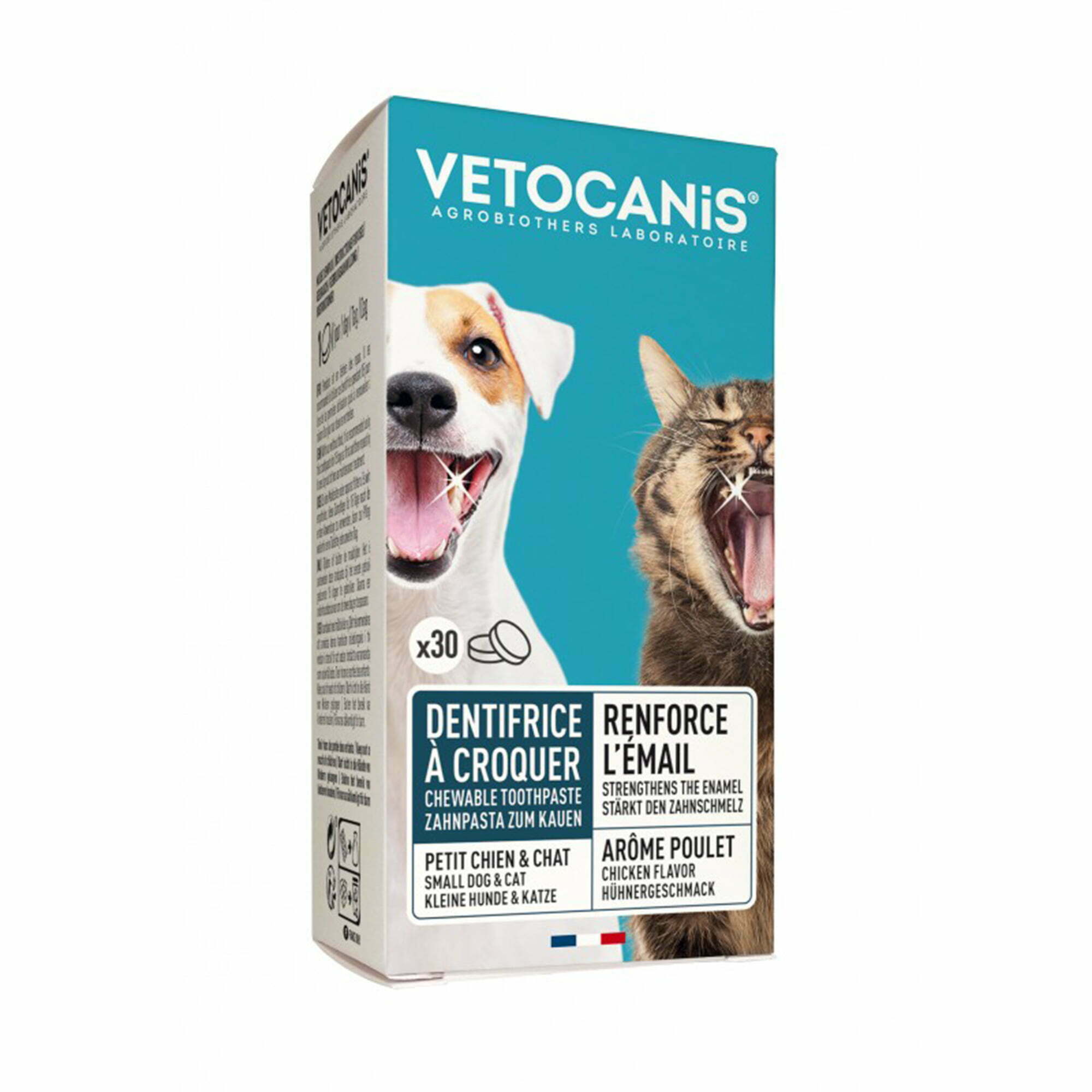 Tandtabletter Vetocanis, 30 st Hund Pawpalace