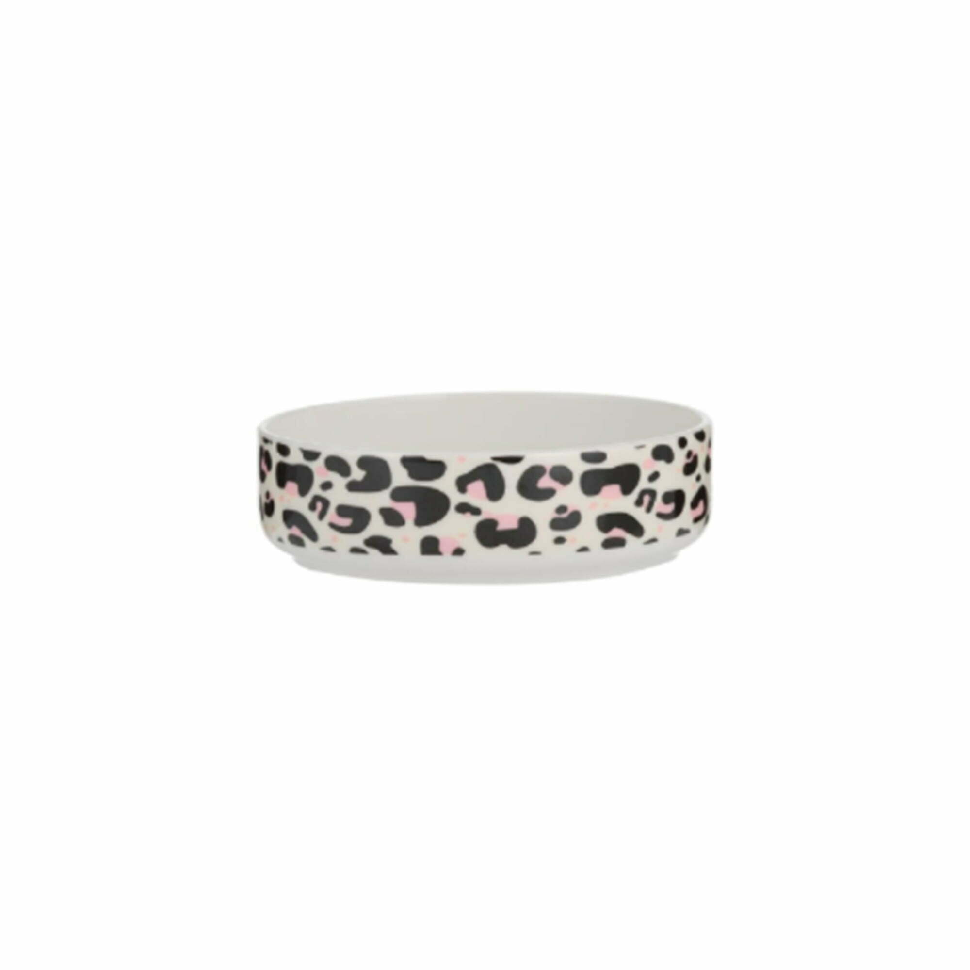 Matskål Keramik Leopard, 13 cm Hemmet Pawpalace