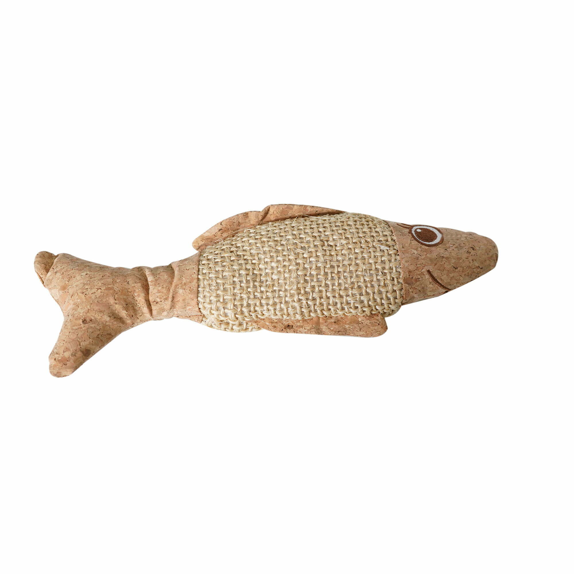 Kattleksak Fisk av Kork, 35 cm Blandade leksaker Pawpalace