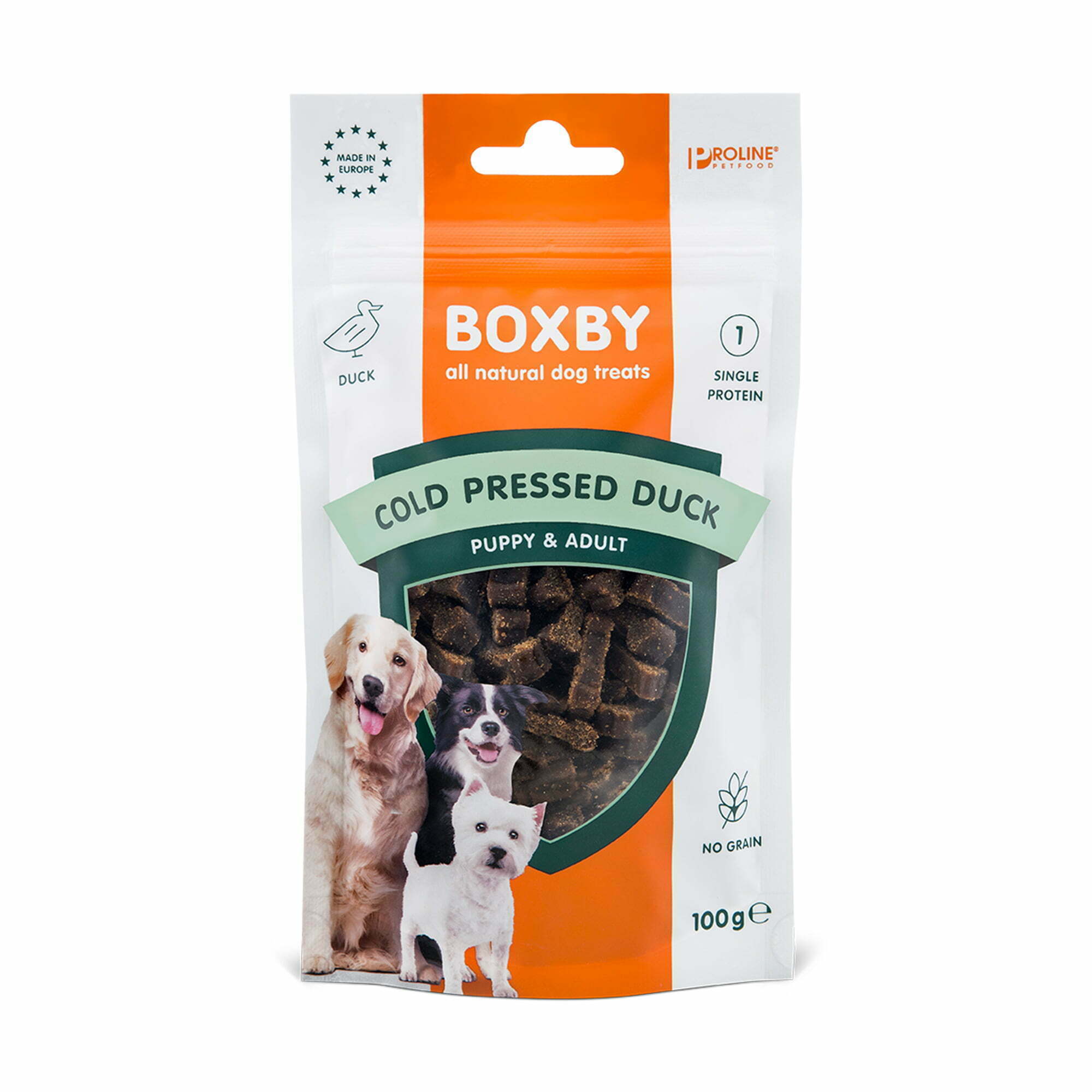 Boxby Hundgodis Anka (Spannmålsfri), 100 g Hund Pawpalace