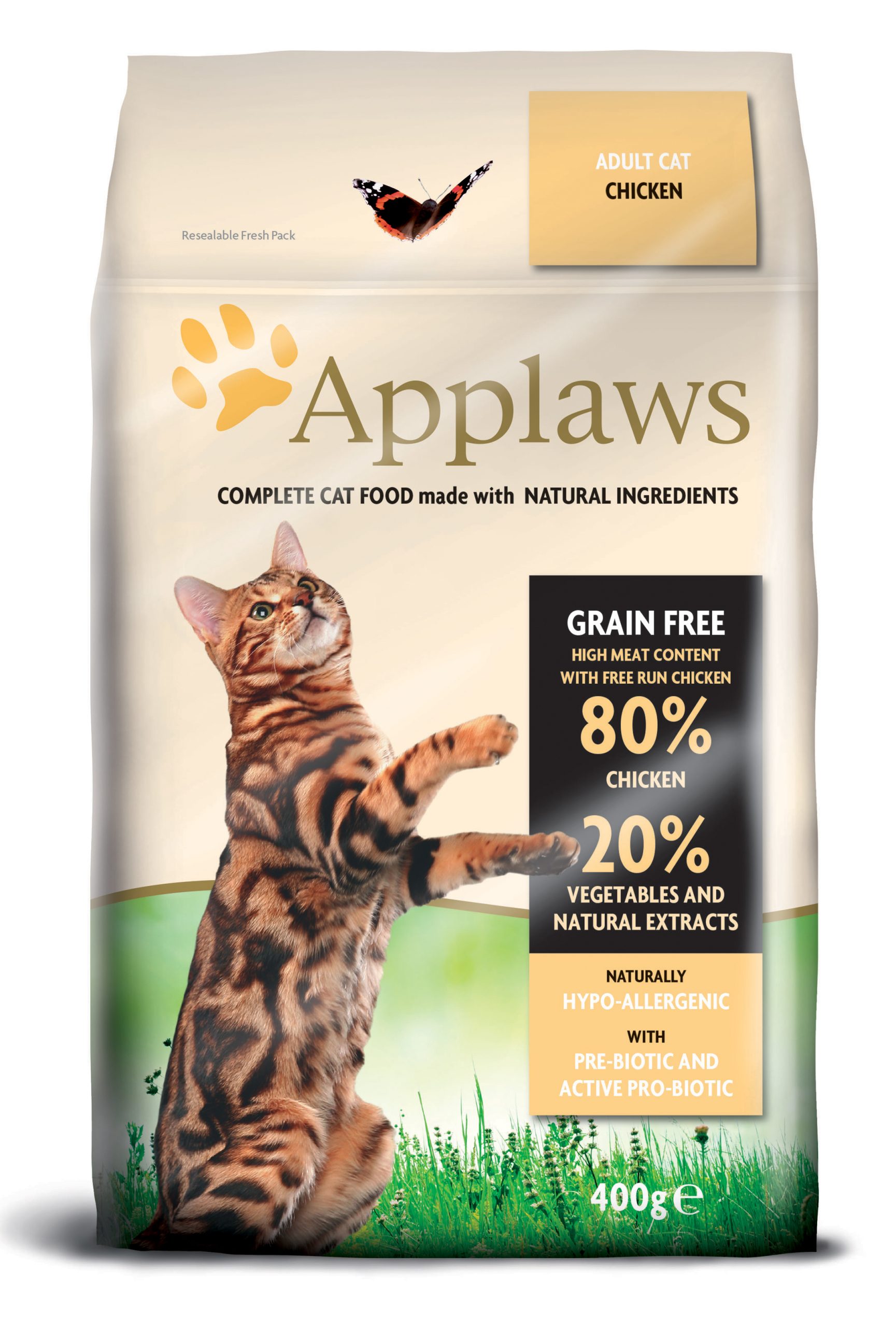 Applaws Dry Kattmat Kyckling, 400g Katt Pawpalace