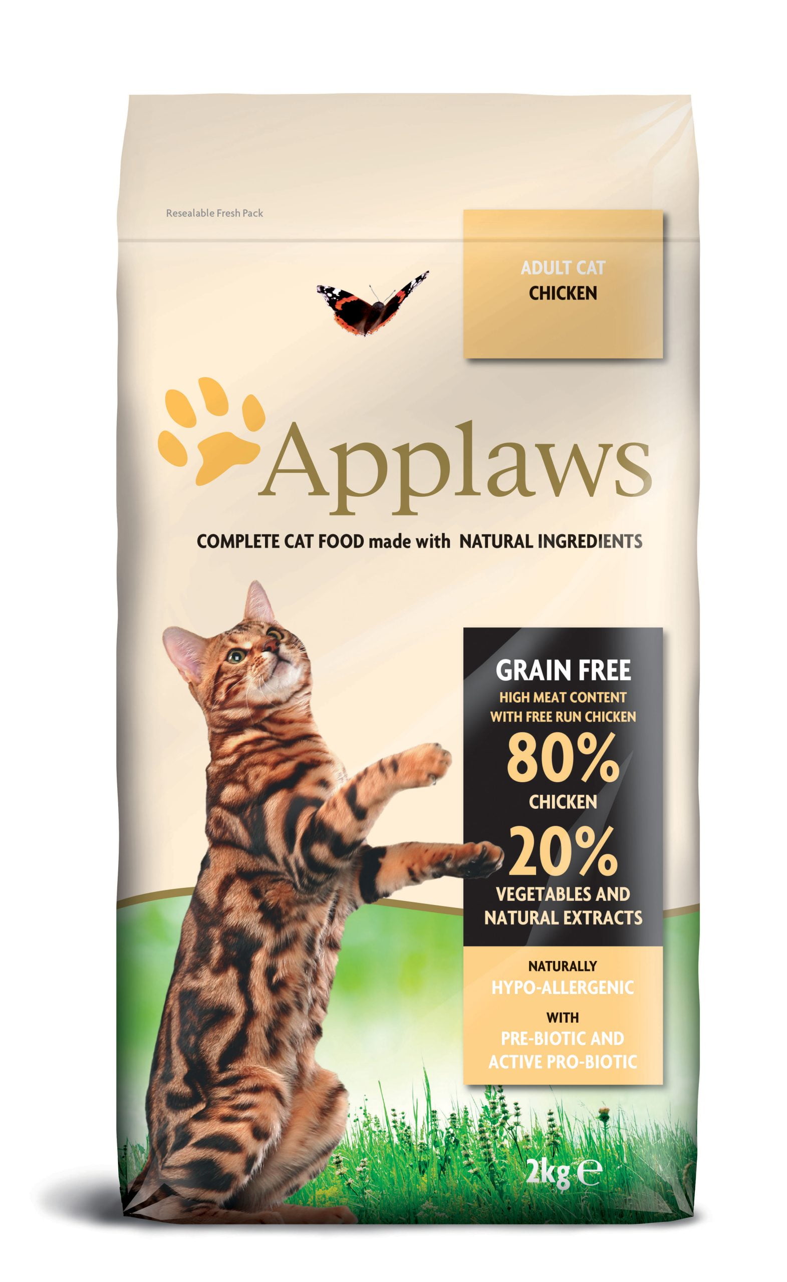 Applaws Dry Kattmat Kyckling, 2kg Katt Pawpalace