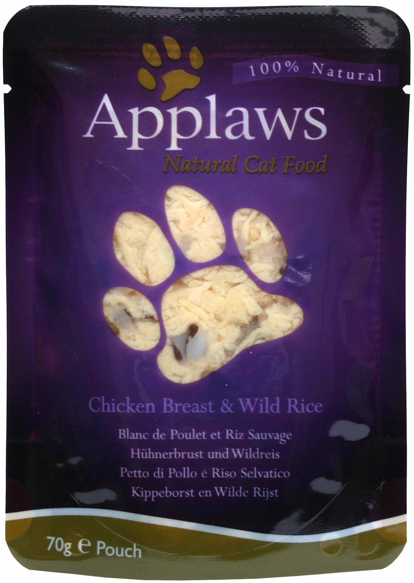 Applaws Kattmat Kyckling & Vildris, 70 g Katt Pawpalace