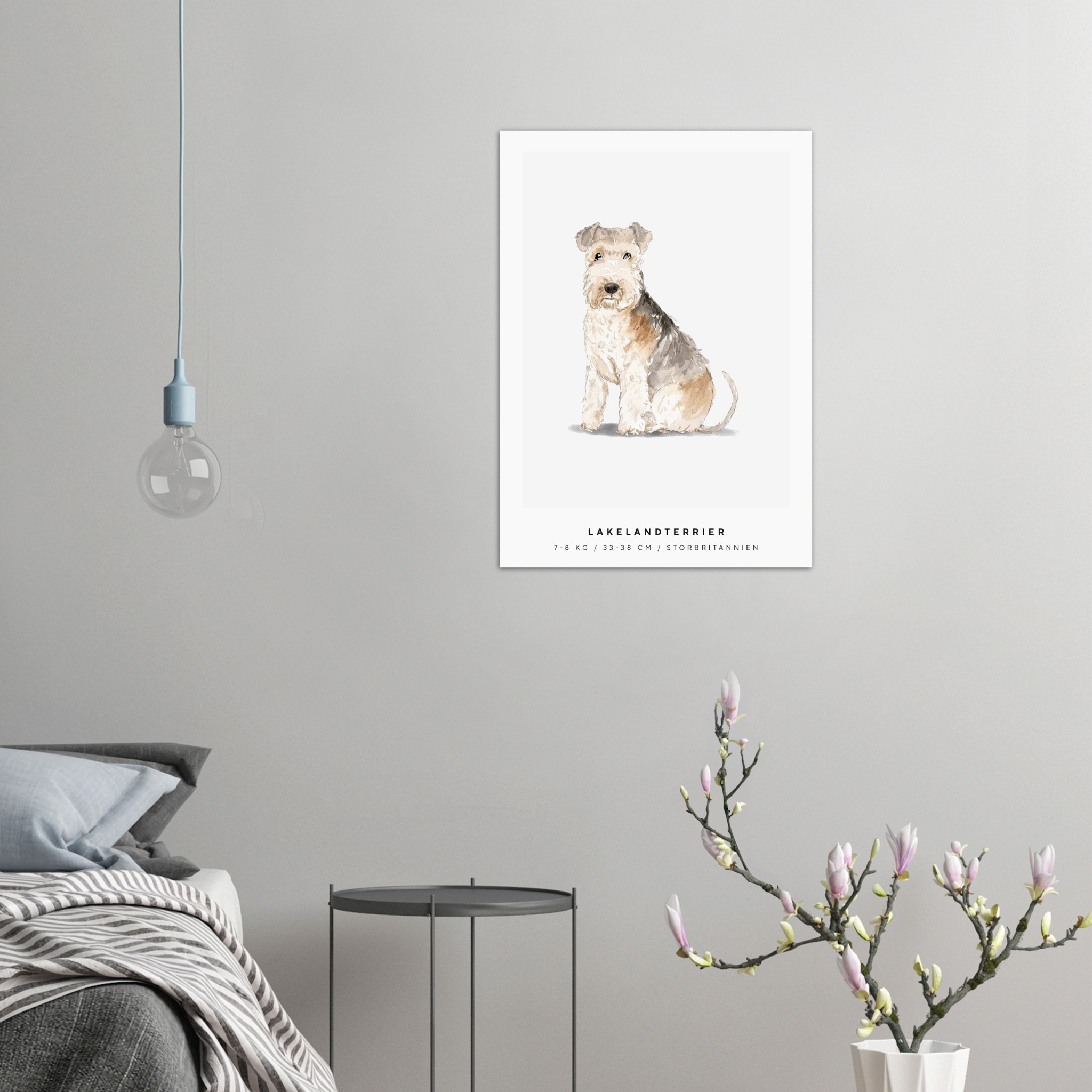 Poster Lakelandterrier Hund Pawpalace