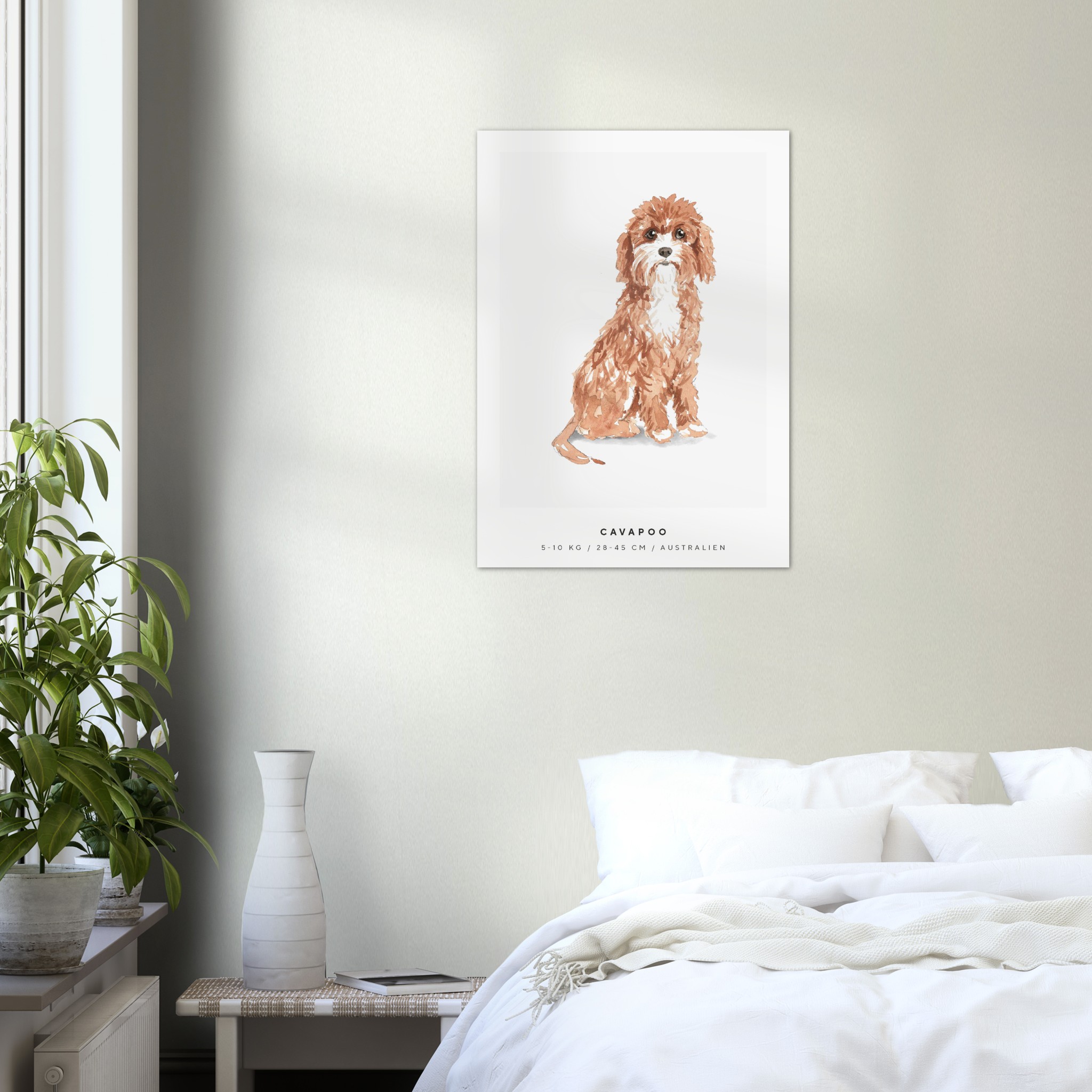 Poster Cavapoo Hund Pawpalace