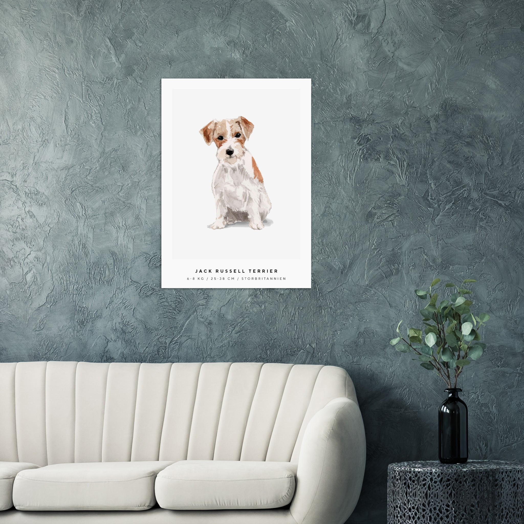 Poster Jack Russell Terrier Hund Pawpalace