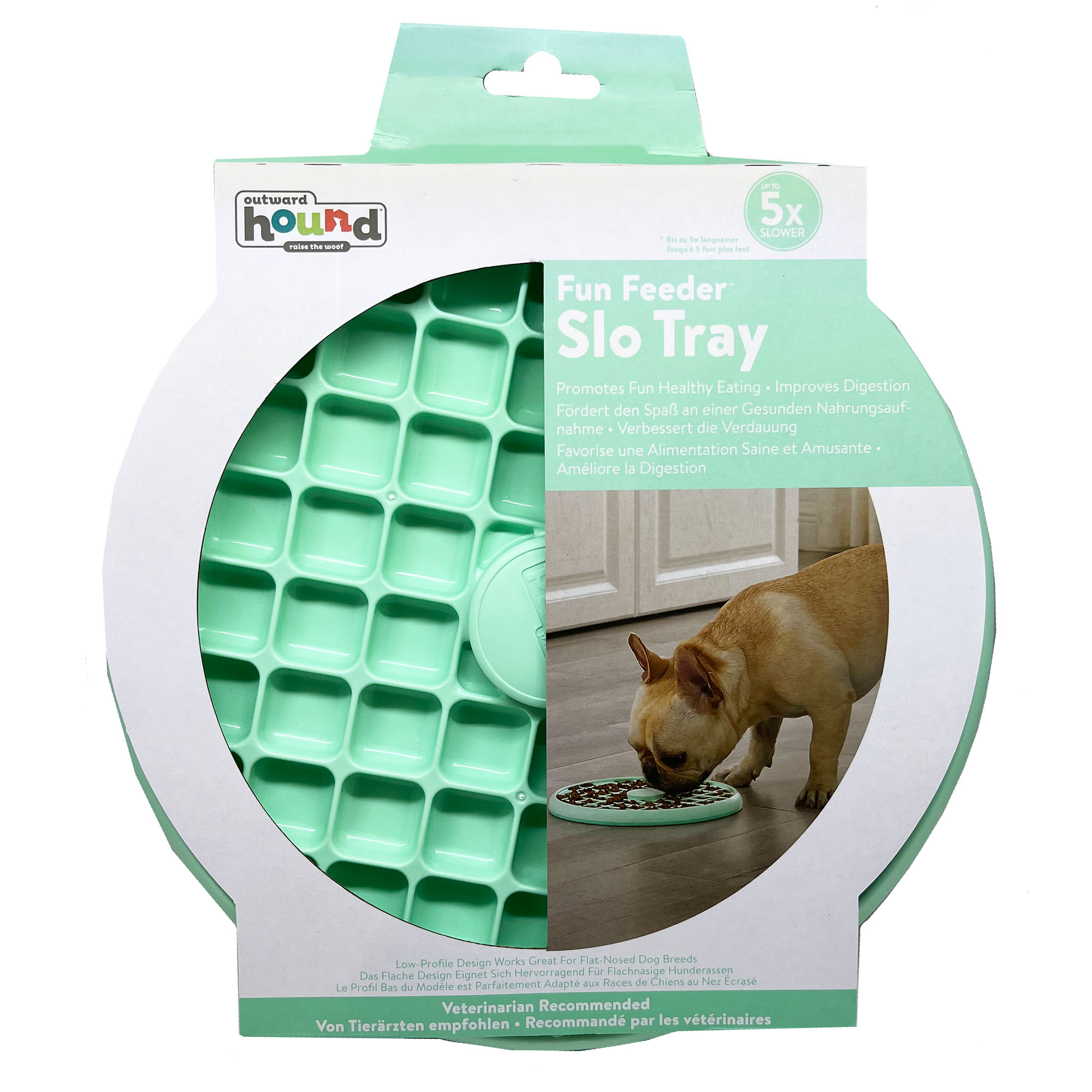 Outward Hound Fun Feeder Slo Tray Hemmet Pawpalace