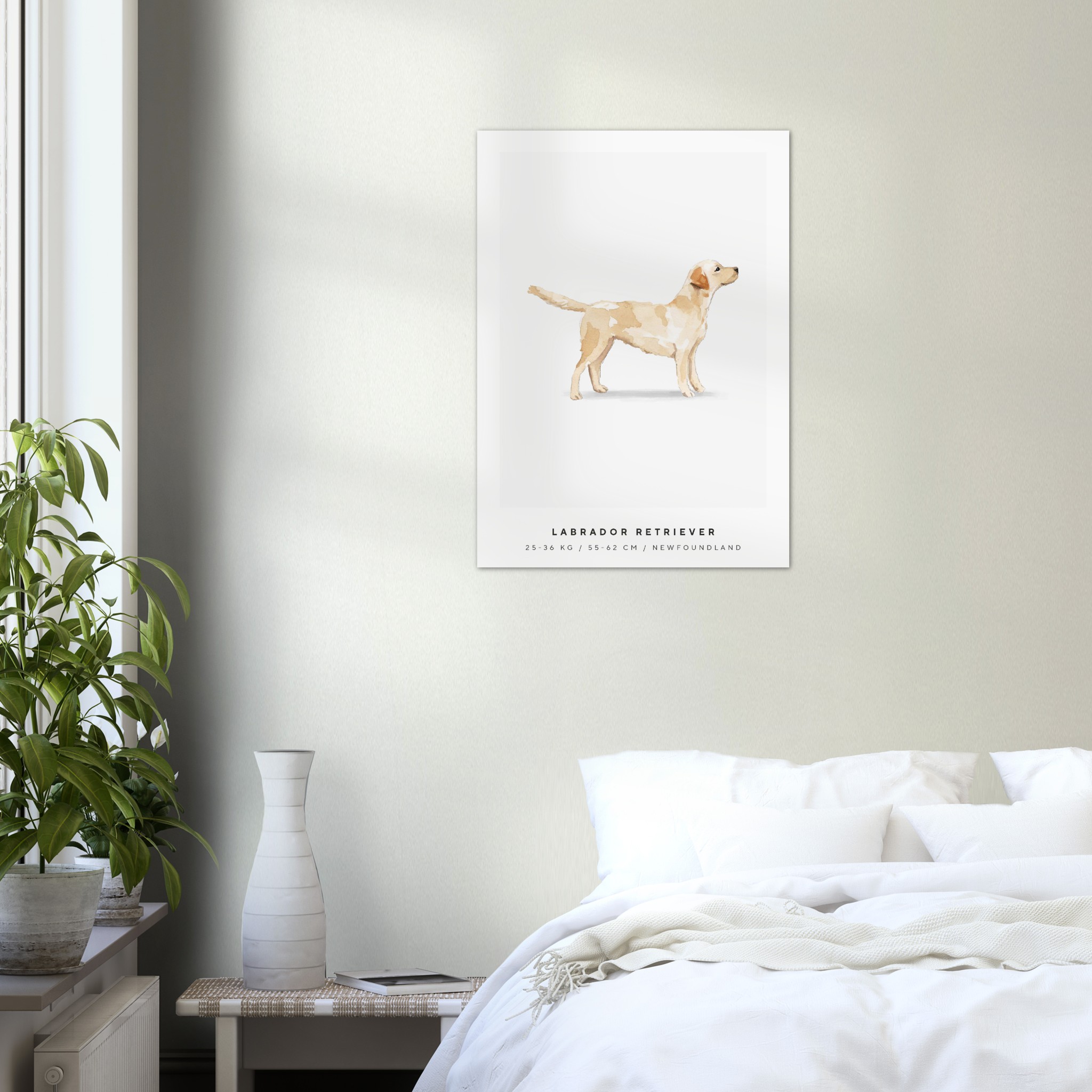 Poster Labrador Retriever Hund Pawpalace